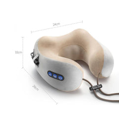 Jinserta Neck Cushion Massager - USB Charging Massage Pillow