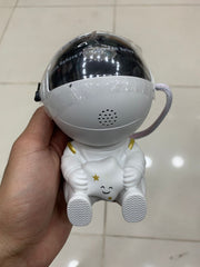 Astronaut Starry Sky Galaxy Projector Rotating Nebula Night Light with Remote Control & Timer for Kids Room & Home Decor ( random )