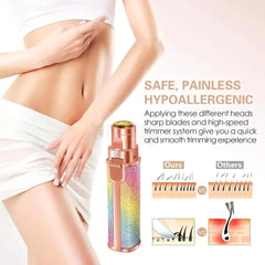 2 in 1 Eyebrow And Facial Hair Trimmer