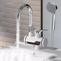 Electric Hot Water Heater Faucet Kitchen Instant Heating Tap Water (without shower)