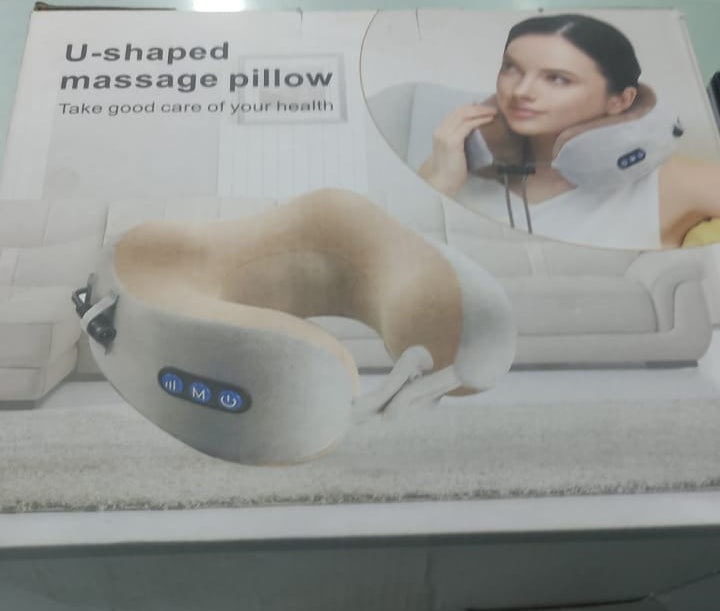 Jinserta Neck Cushion Massager - USB Charging Massage Pillow