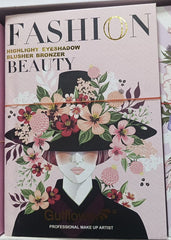 Fashion Makeup Palette Eyeshadow Blush Highlighter Makeup Palette