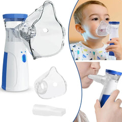 Portable Mesh Nebulizer – Quiet & Rechargeable for Kids and Adults