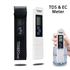 3 In 1 Professional Water Quality Test Pen TDS EC Meter And Temperature Tester With Accurate Measurement And Durable ABS Material