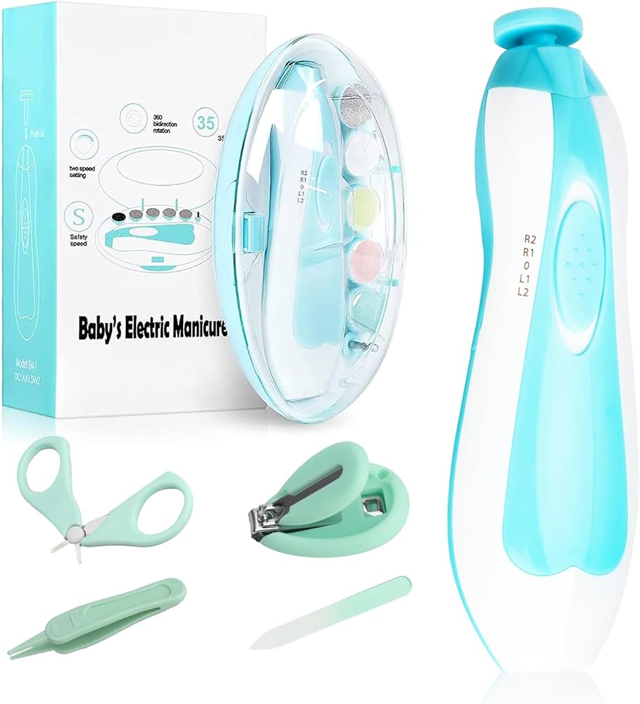 Baby Nail Trimmer with Safe Rounded Edges | Gentle Infant Nail Cutter for Newborns & Toddlers