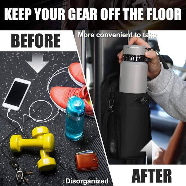 Magnetic Gym & Sports Sling Bag (Without Bottle)